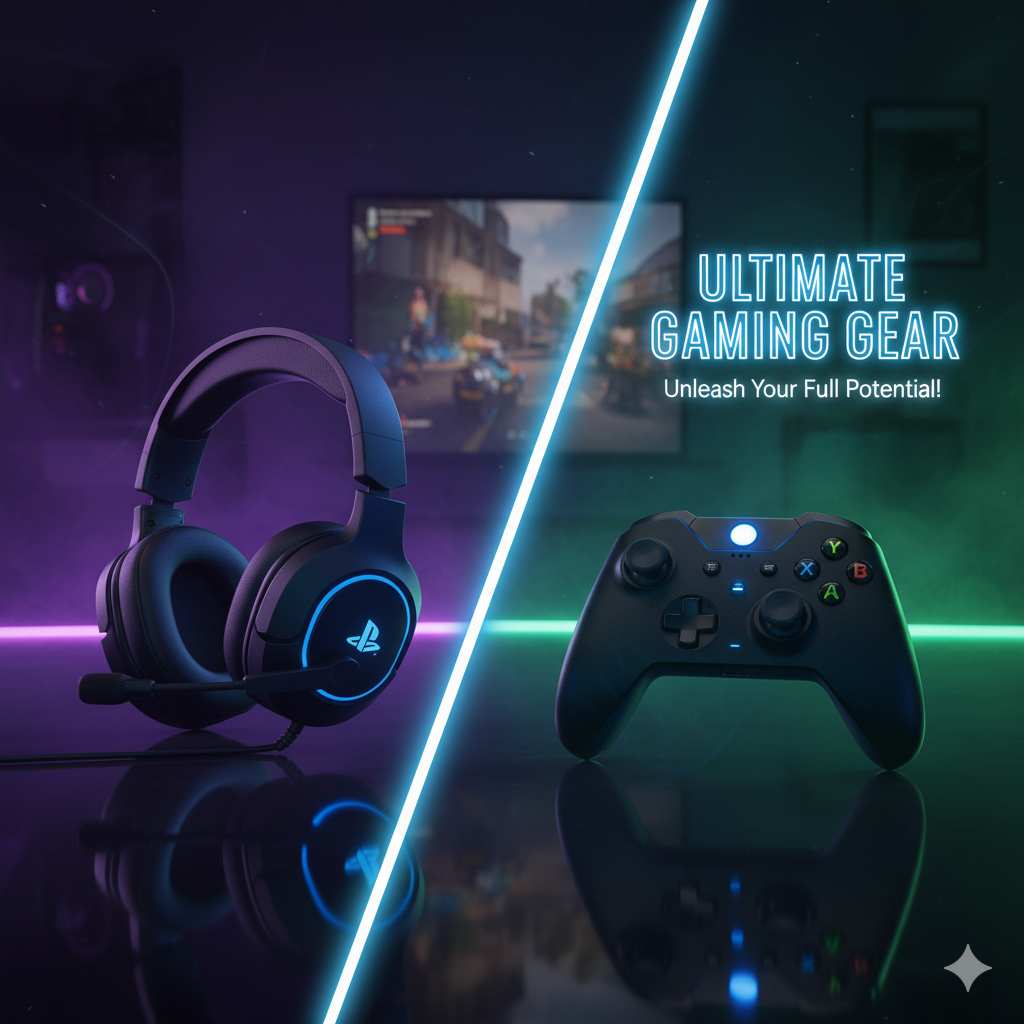 Gaming Headsets vs. Gaming Controllers 