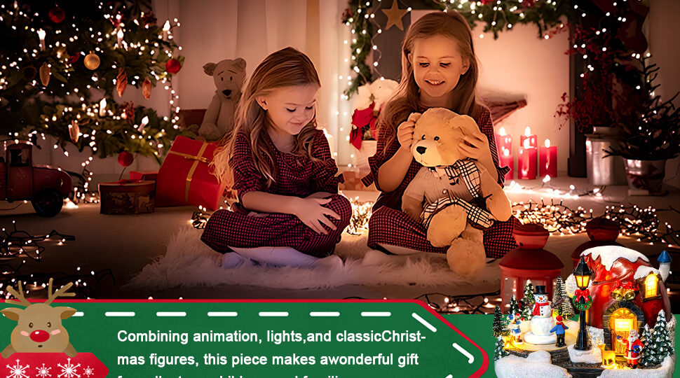 Christmas Village in One Set