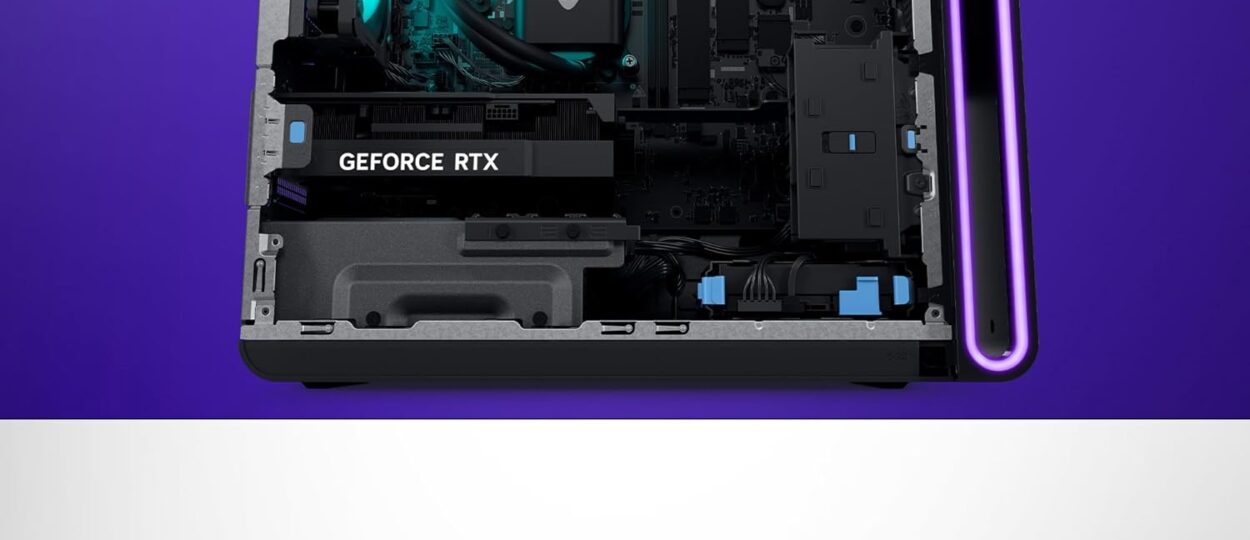 Alienware Aurora ACT1250 Gaming Desktop – Intel Core Ultra 9 285, RTX 5080, 32GB DDR5, 1TB SSD, Liquid Cooled, 1000W Platinum PSU, Windows 11