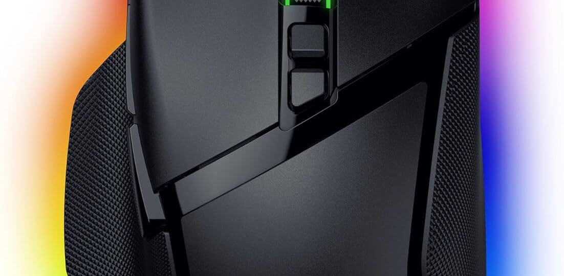 Razer Basilisk V3 Pro 35K Wireless Gaming Mouse – 35K DPI, HyperScroll Tilt Wheel, 13 Programmable Controls, RGB